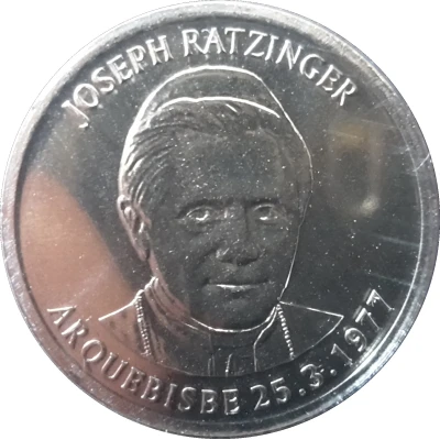 10 Cèntims Pope Benedictus XVI back