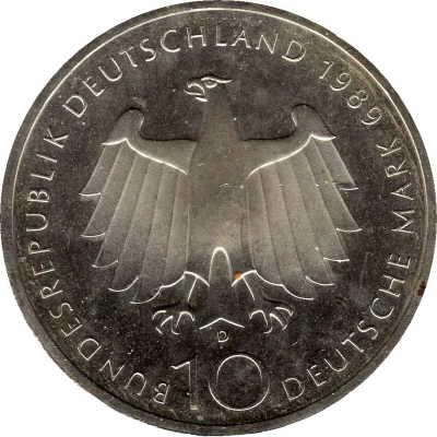 10 Deutsche Mark 2000 Years Bonn front