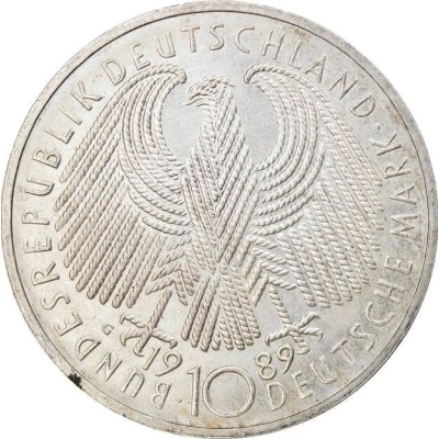 10 Deutsche Mark 40 Years of Federal Republic front