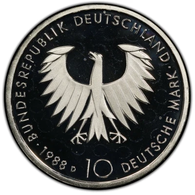 10 Deutsche Mark Arthur Schopenhauer front