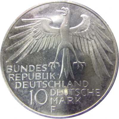 10 Deutsche Mark Olympic Games in Munich front