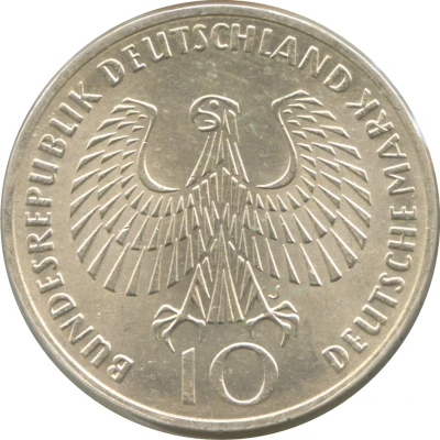 10 Deutsche Mark Olympic Games in Munich front