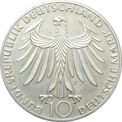 10 Deutsche Mark Olympic Games in Munich front