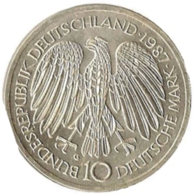 10 Deutsche Mark Treaty of Rome front