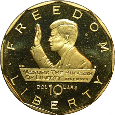 10 Dollars Assure The Success of Liberty back