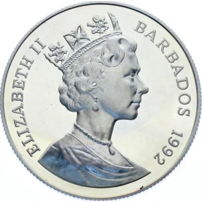 10 Dollars - Elizabeth II 1992 Olympic Games front