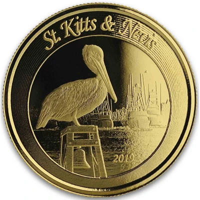 10 Dollars - Elizabeth II Brown Pelican back