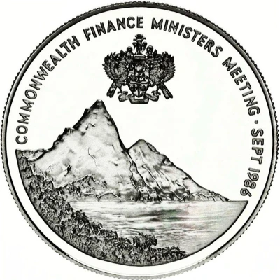 10 Dollars - Elizabeth II Commonwealth Finance Ministers’ Meeting back