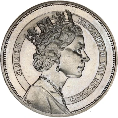 10 Dollars - Elizabeth II Royal Visit back