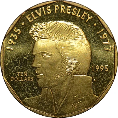 10 Dollars Elvis Presley back