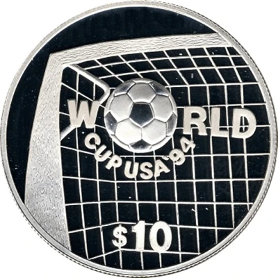 10 Dollars FIFA World Cup back