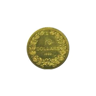 10 Dollars - Gold pattern back