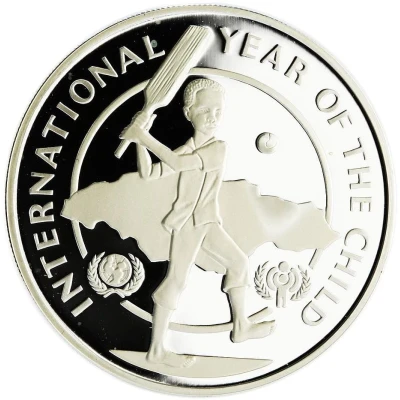 10 Dollars International Year of the Child back