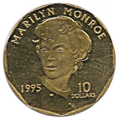 10 Dollars Marilyn Monroe back