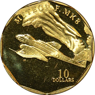 10 Dollars Meteor F.MK back