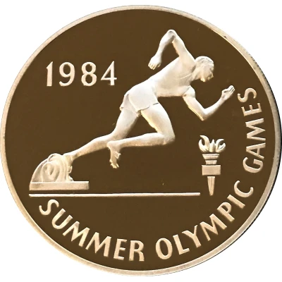 10 Dollars Summer Olympics back