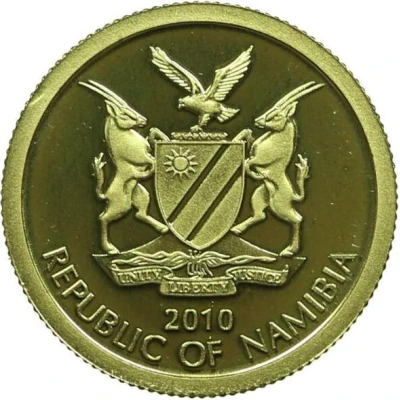 10 Dollars The Bank of Namibia front