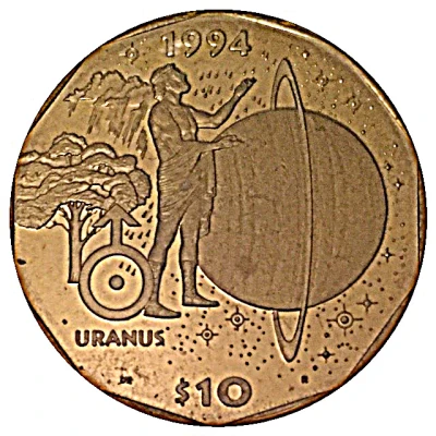 10 Dollars Uranus back