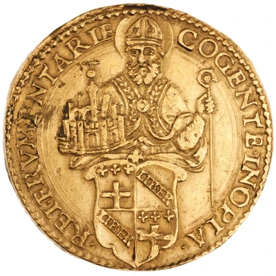 10 Ducats - Clement VII Anonymous front