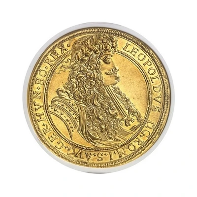 10 Ducats - Leopold I front