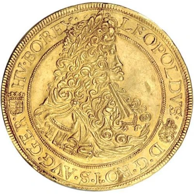 10 Ducats - Leopold I front