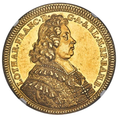 10 Ducats - Lothair Francis of Schönborn front