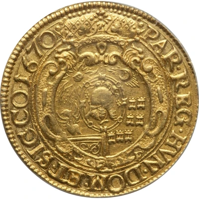 10 Ducats - Michael I Apafi back