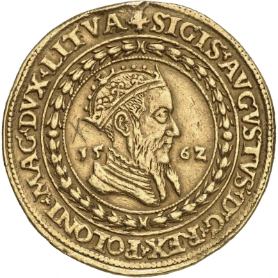 10 Ducats "Portugał" - Sigismund II Augustus front