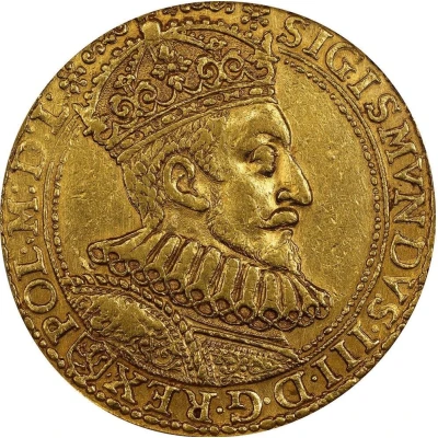 10 Ducats Portugał koronny - Sigismund III Vasa Malbork front