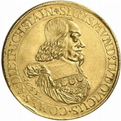 10 Ducats - Sigismund Ludwig front