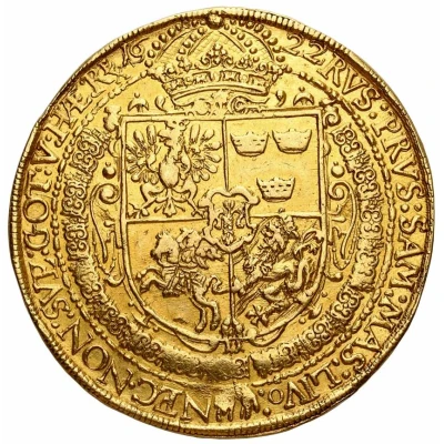 10 Dukatów / Portugał - Sigismund III Vasa Wilno back