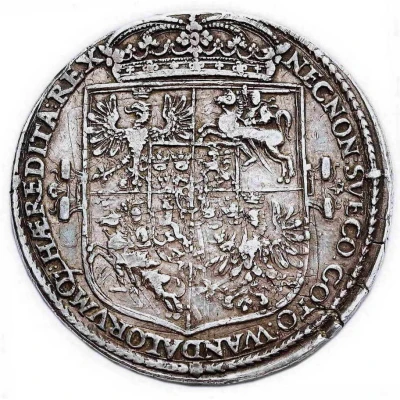 10 Dukatów / Portugał koronny - Sigismund III Vasa Kraków / Wilno ND back