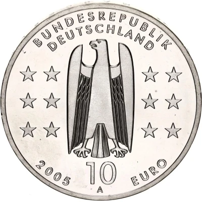 10 Euros 1200 Years of Magdeburg front