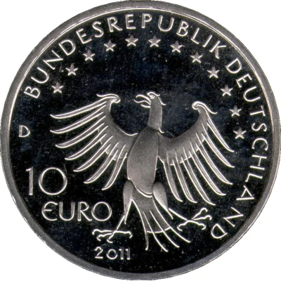 10 Euros 500 Years Till Eulenspiegel front