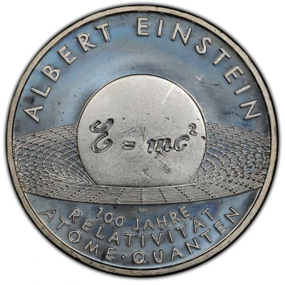 10 Euros Albert Einstein back