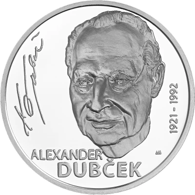 10 Euros Alexander Dubček back