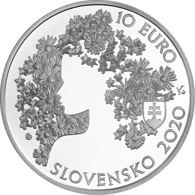 10 Euros Andrej Sládkovič front