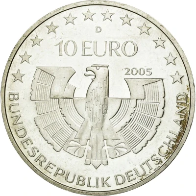 10 Euros Bavarian Forest National Park front