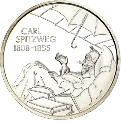 10 Euros Carl Spitzweg back