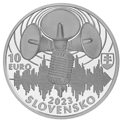 10 Euros Czechoslovak Radio front