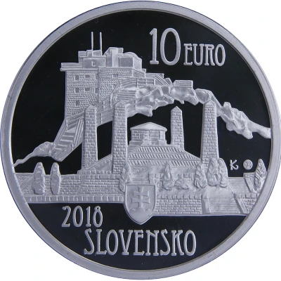 10 Euros Dušan Samuel Jurkovič front