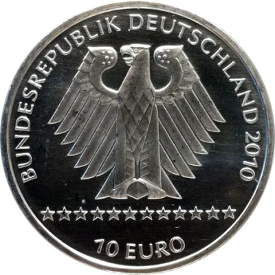 10 Euros FIS-Alpine Ski WM front