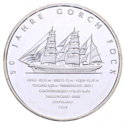 10 Euros Gorch Fock back