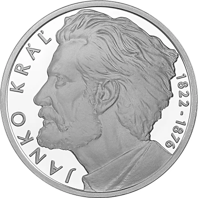 10 Euros Janko Kráľ back