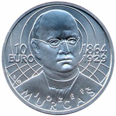 10 Euros Jozef Murgas back