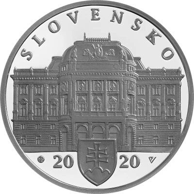 10 Euros Slovak National Theatre front