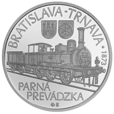 10 Euros Steam Railway back