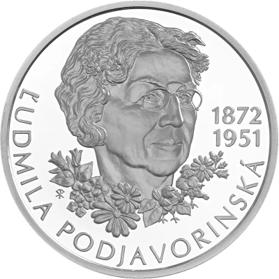 10 Euros Ľudmila Podjavorinská back