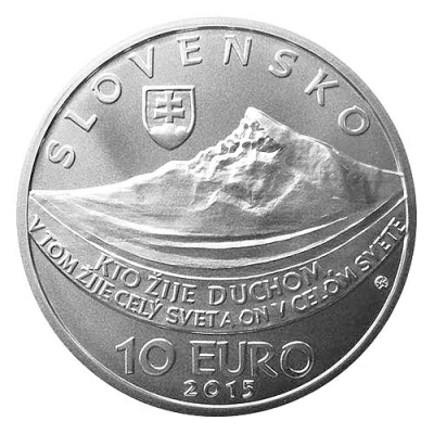 10 Euros Ľudovít Štúr front