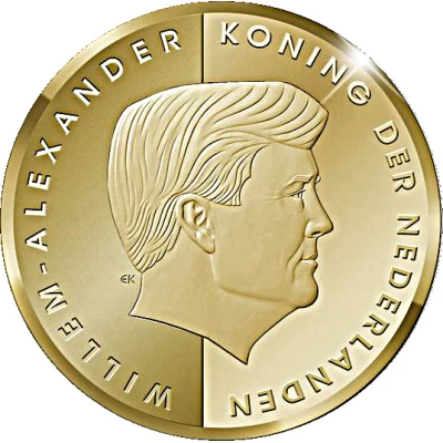 10 Florins - Willem-Alexander Investiture front